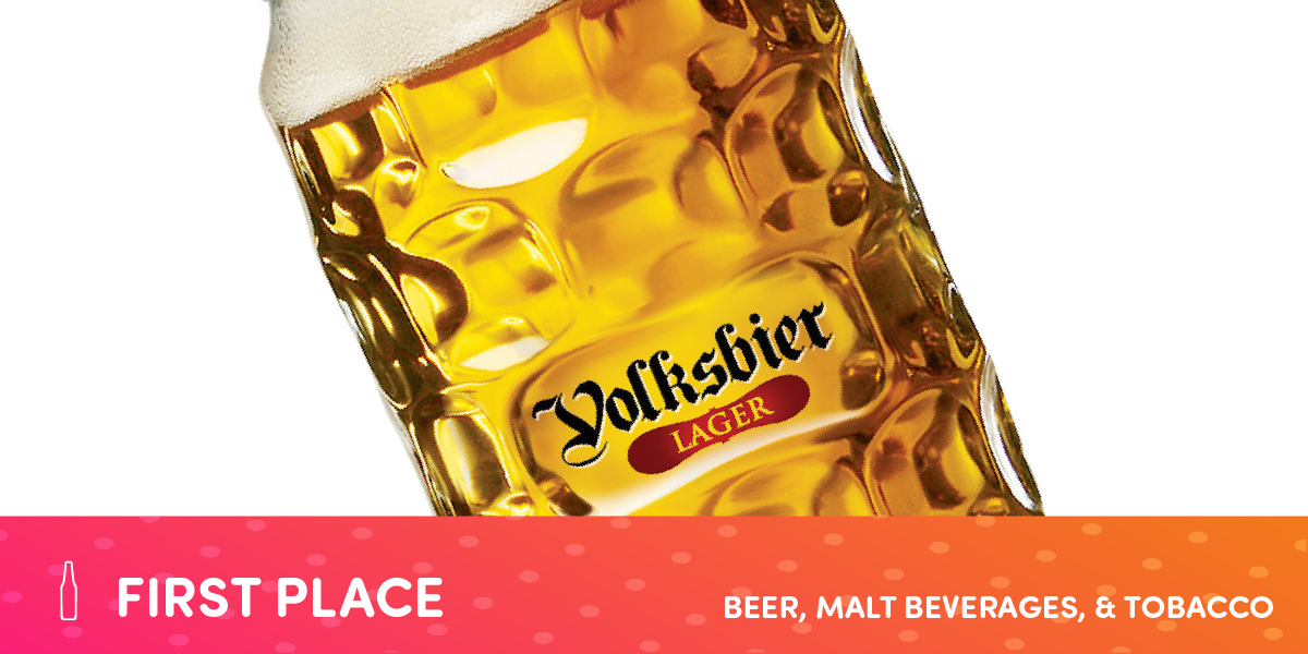 2015 CWWWR AWARD WINNER: 1st PLACE, BEER, MALT BEVERAGES, & TOBACCO – Volksbier