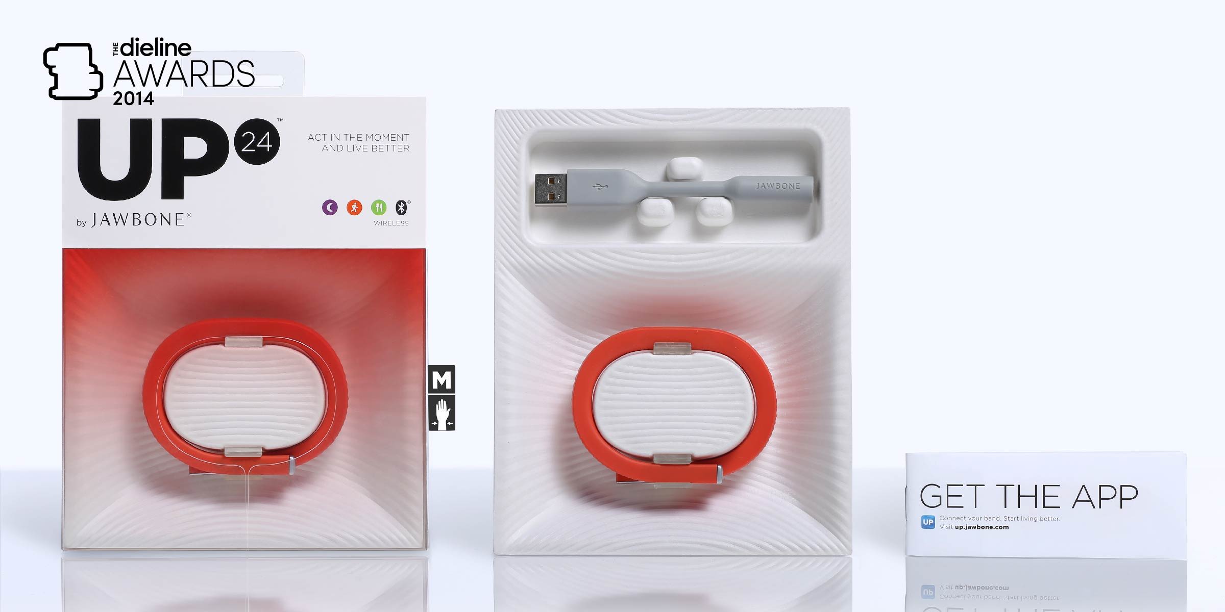 The Dieline Awards 2014: Technology, Media, & Self Promotional, 3rd Place – UP24