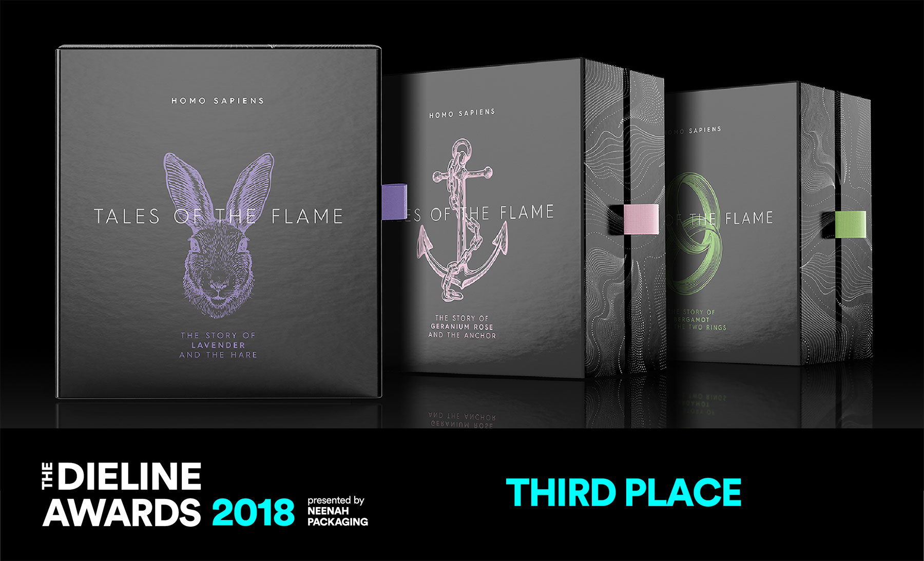 The Dieline Awards 2018 – Home, Garden, & Pets: Homo Sapiens – Tales Of The Flame