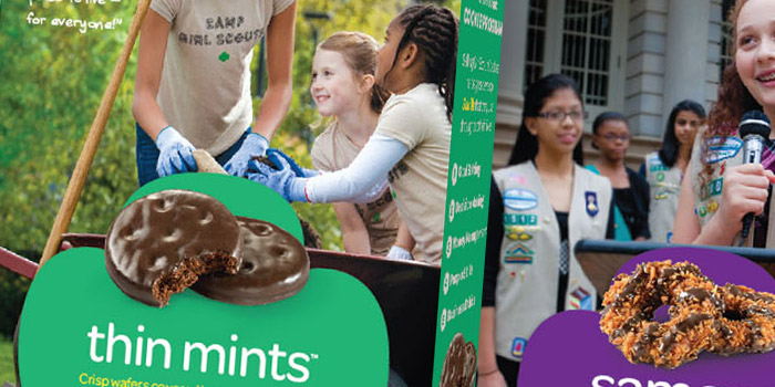 Before & After: Girl Scout Cookies