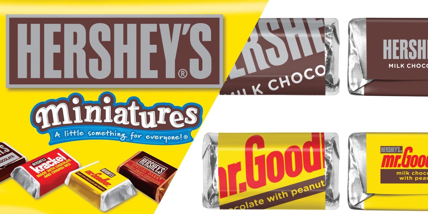 Before & After: Hershey’s Miniatures