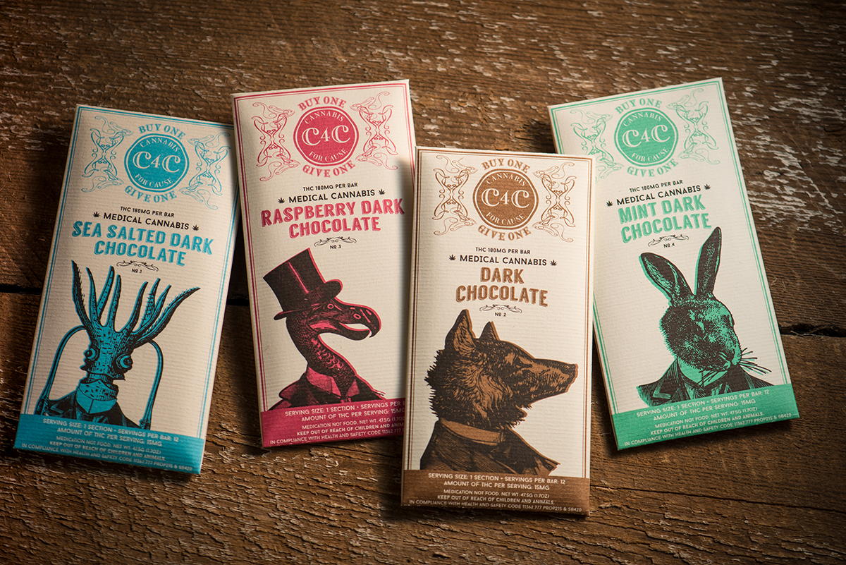 These Cannabis Chocolates Serve a Good Purpose