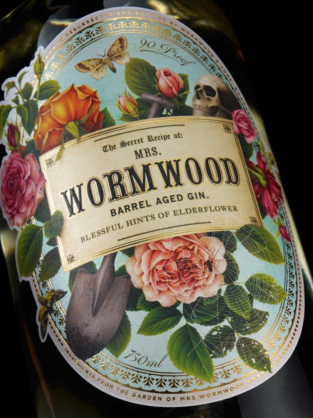 This Gin’s Packaging Combines the Gorgeous and the Grotesque