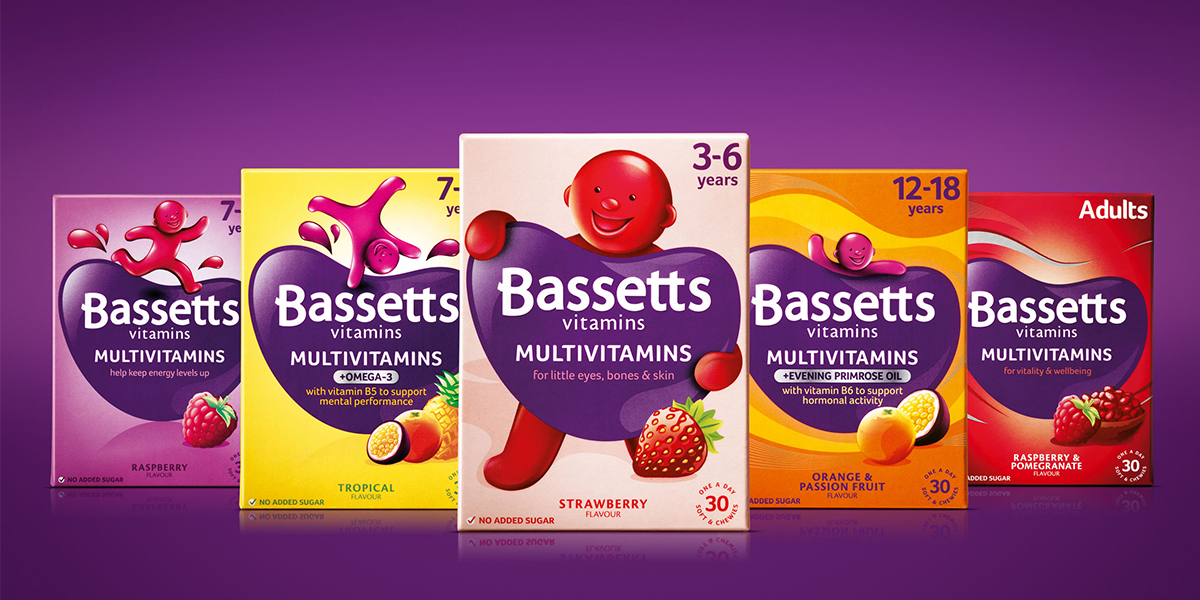 Bassetts Vitamins re-launches with a revitalised design