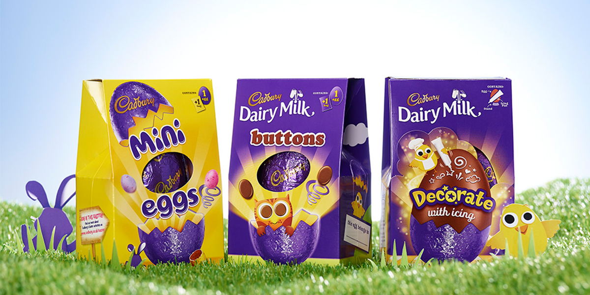 Cadbury Easter range