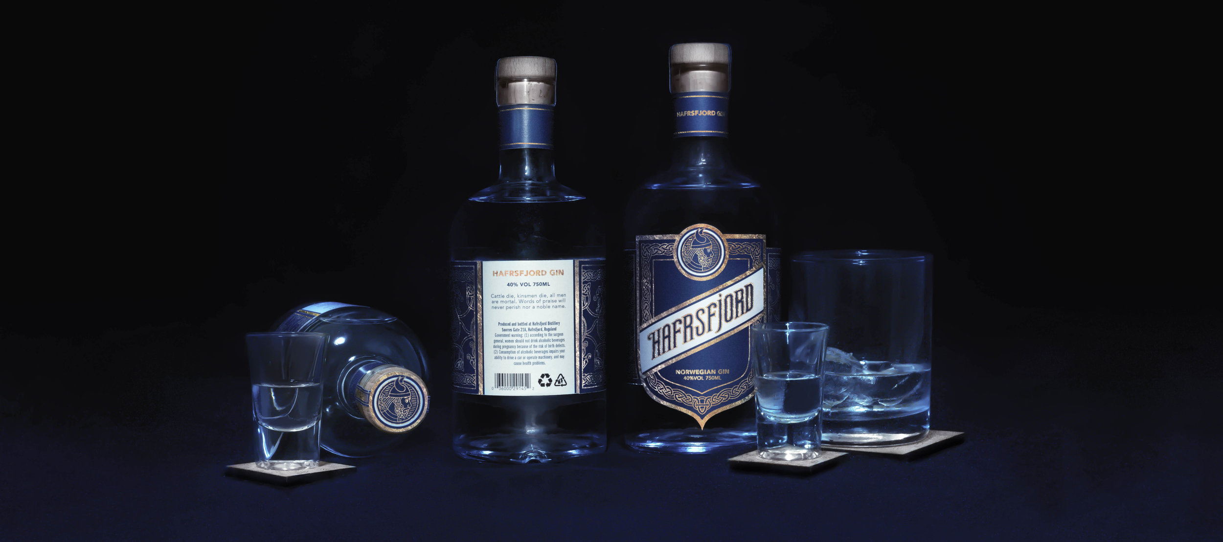 Hafrsfjord Gin is Inspired By a Norwegian King