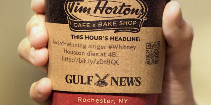 The ‘Headline News’ Cup Sleeve