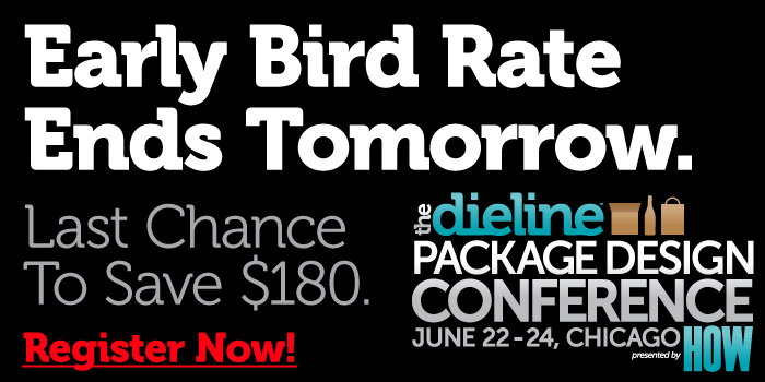 The Dieline Conference: Early Bird Rate Ends Tomorrow
