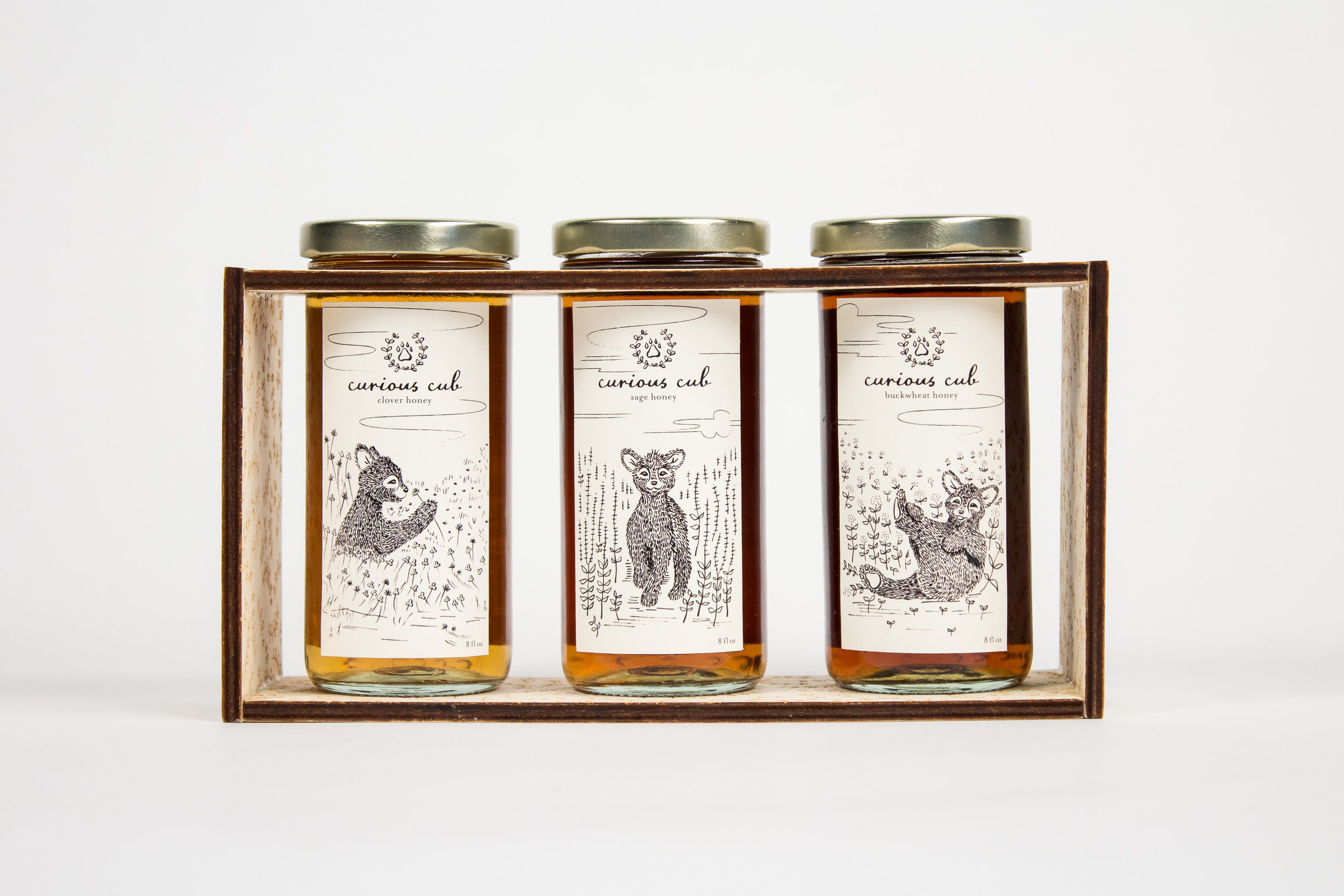 This Honey Sampler Comes With Adorable Illustrations