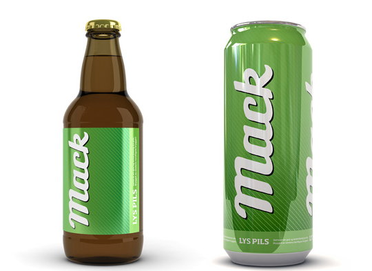 Mack Lys Pils (Light lager beer)