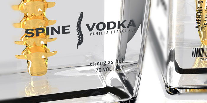 Concept: Spine Vodka
