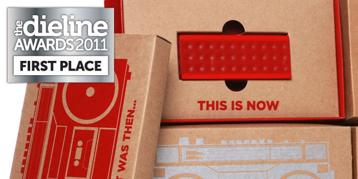 The Dieline Awards 2011: First Place – Jawbone JAMBOX Packaging