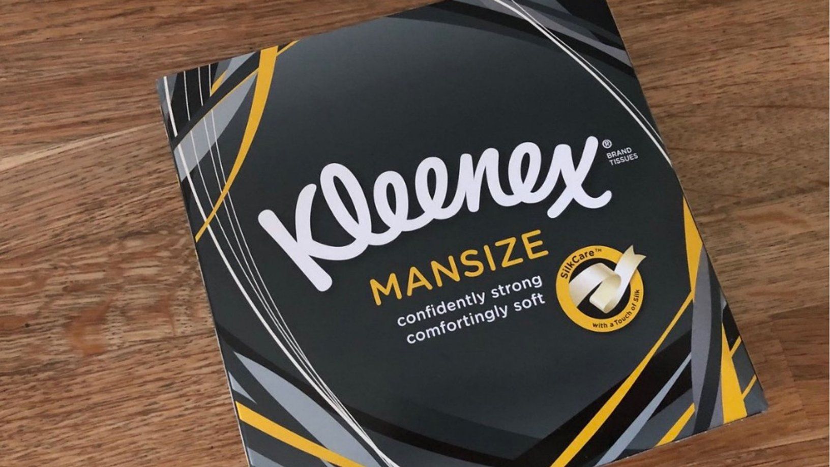 Goodbye “ManSized” Kleenex, Hello Kleenex Extra Large