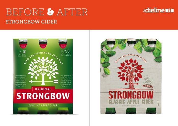 Before & After: Strongbow Cider