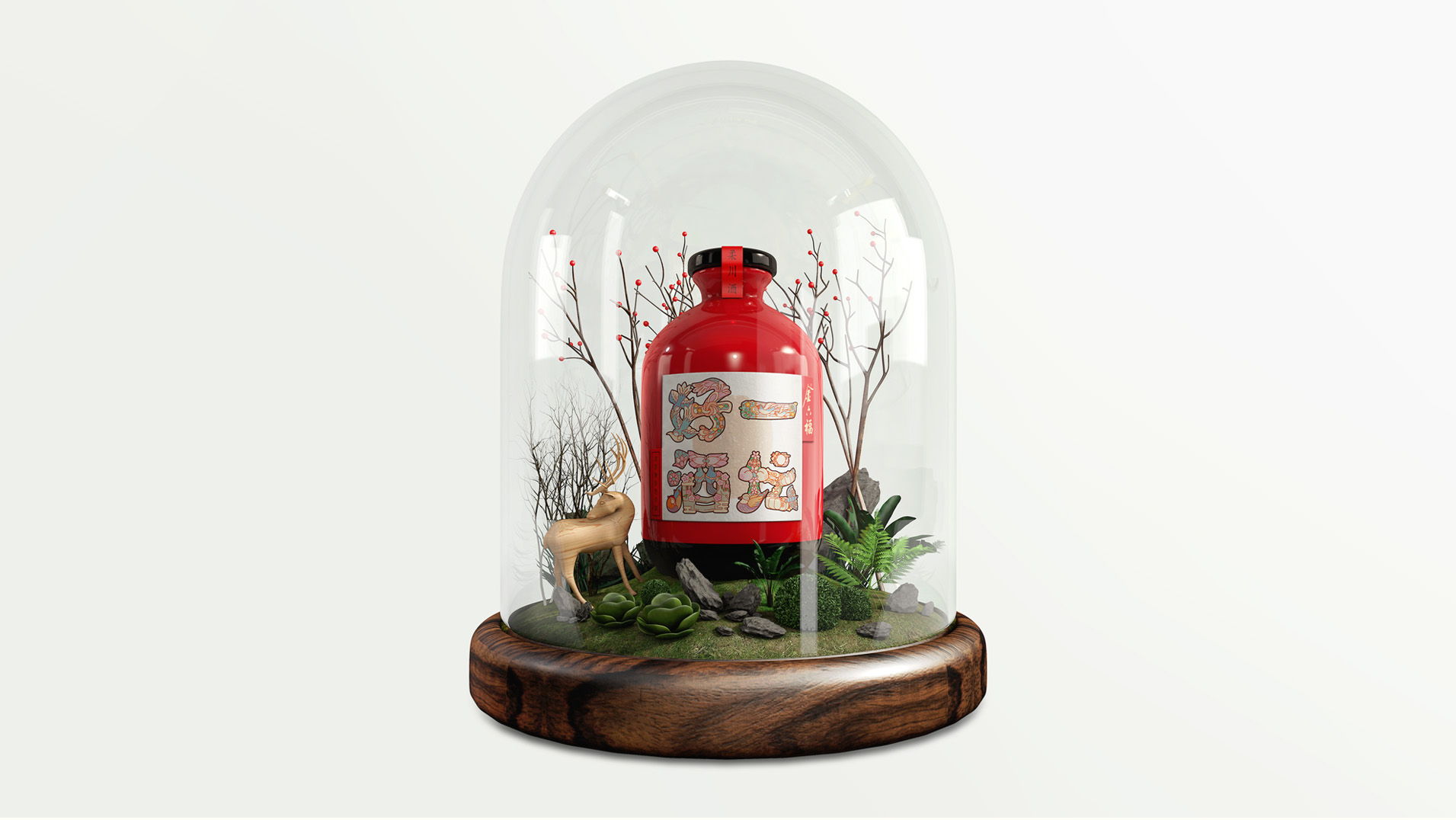 How this Agency Communicated the Depth of Chinese Culture on a Liquor Bottle