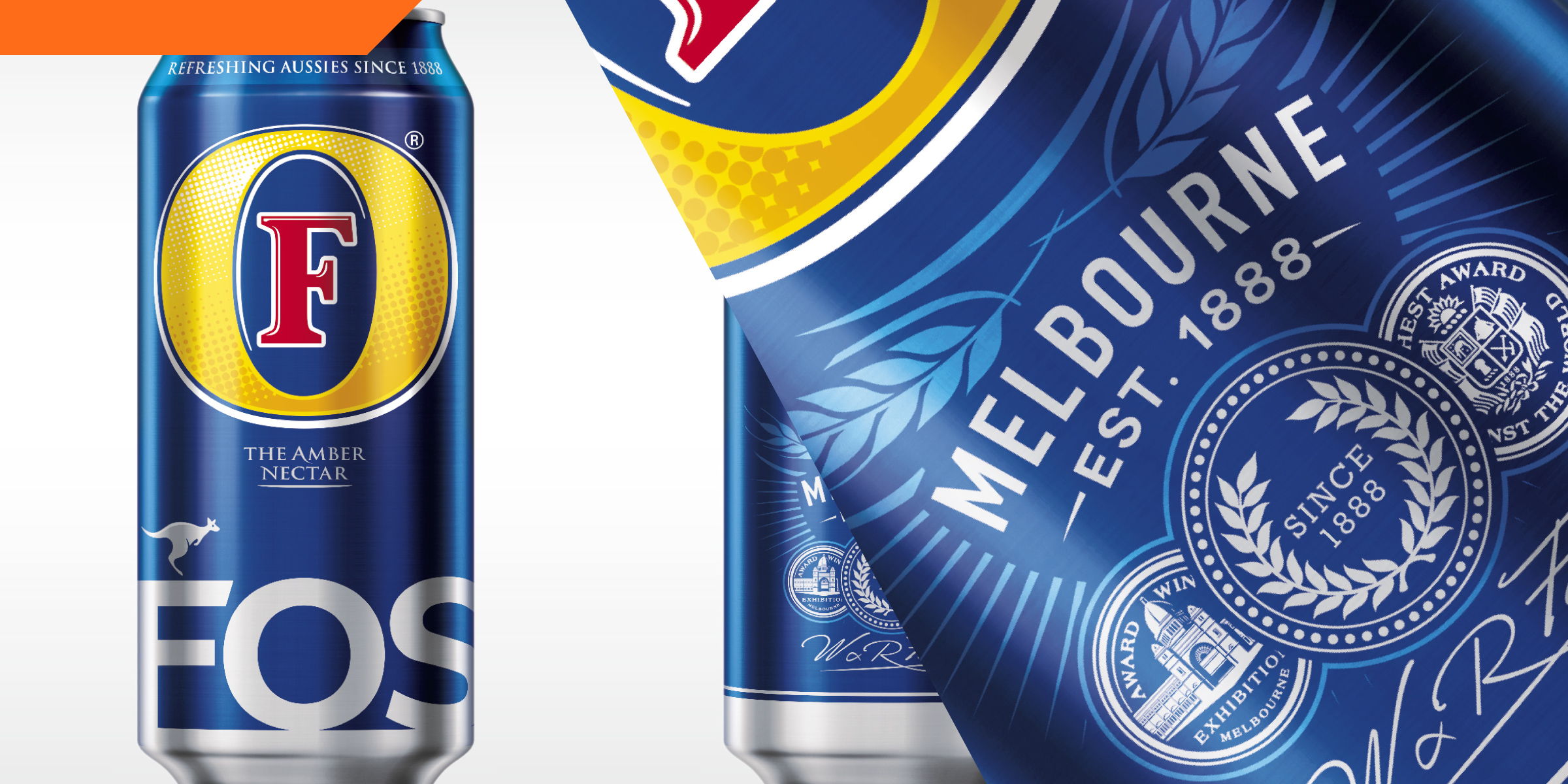 Before & After: Foster’s Lager