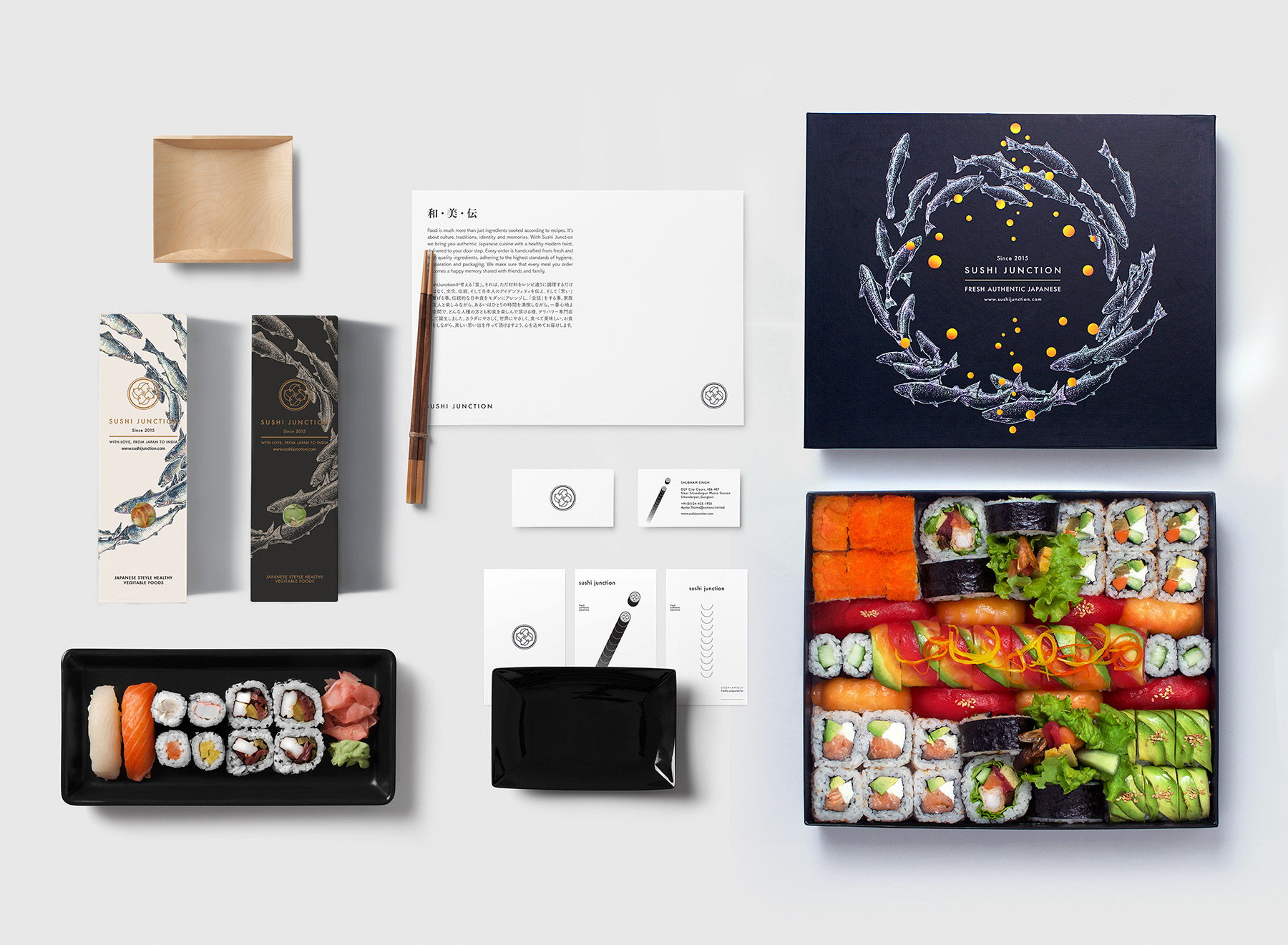 Eye-catching Packaging with Sushi Junction