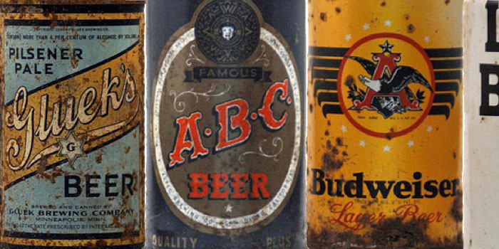 Vintage Packaging: Beer Cans