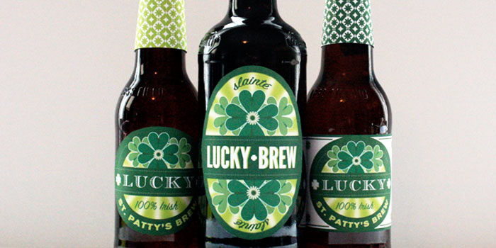 Lucky Brew Printable St. Patrick Day Labels