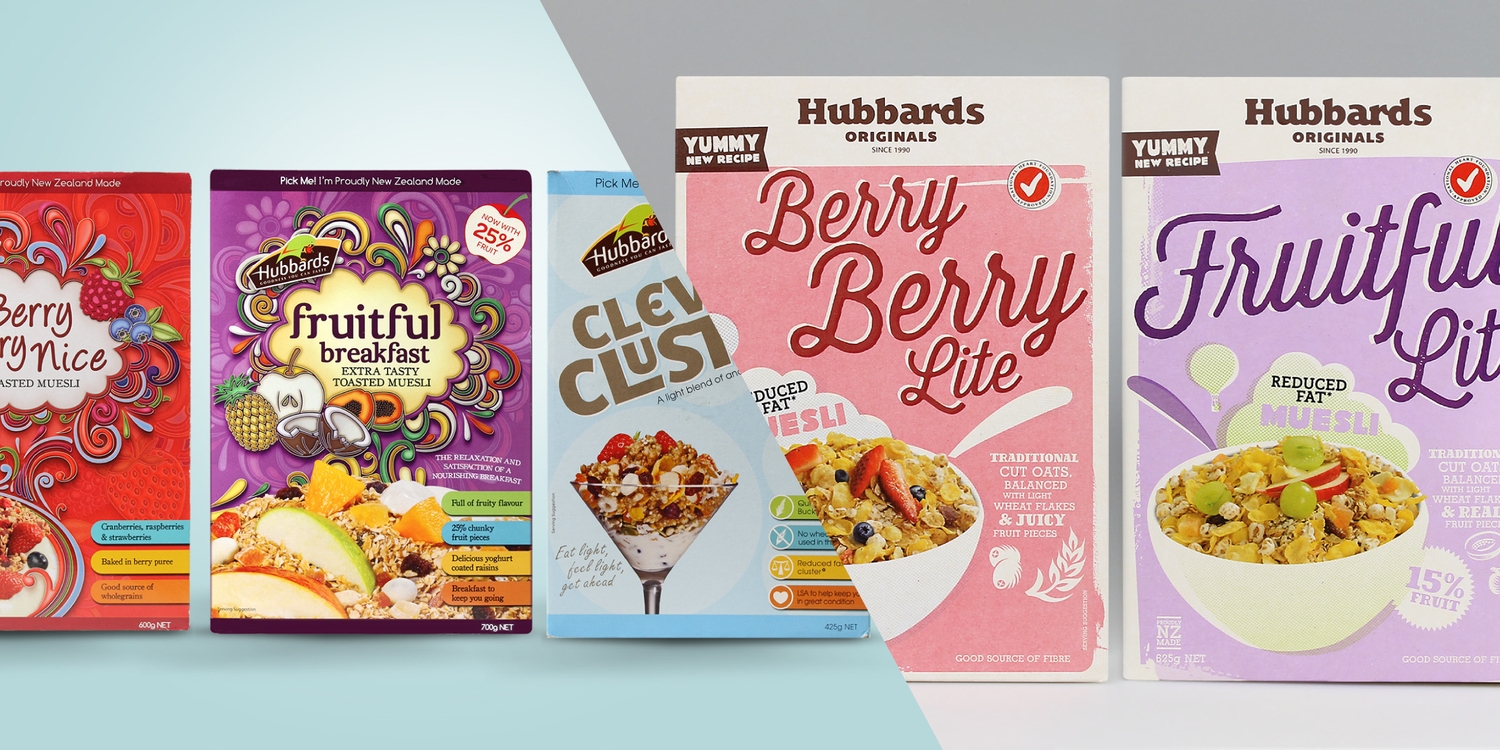 Before & After: Hubbards Originals – Muesli range