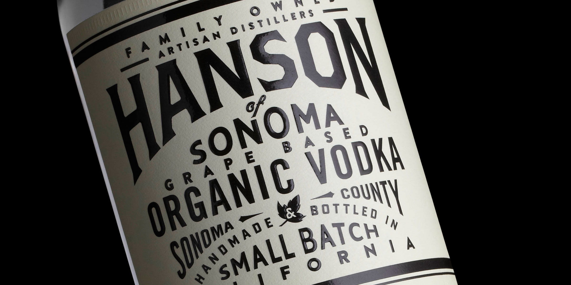 Hanson of Sonoma, Organic Vodka