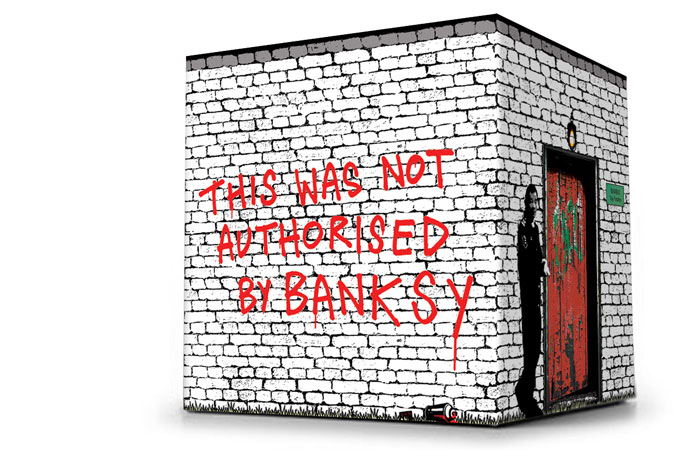 Limited Edition Banksy Figurine Designed by Artist, Mike Leavitt