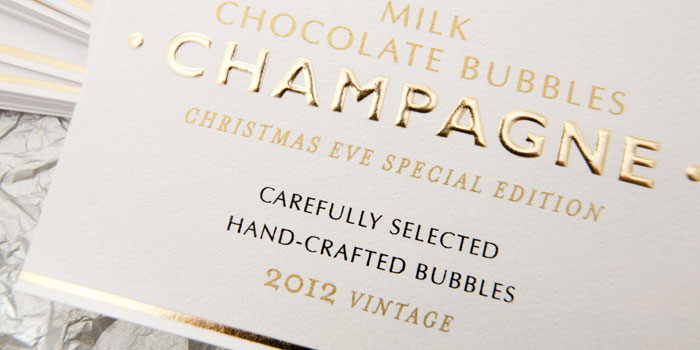 Milk Chocolate Bubbles Champagne