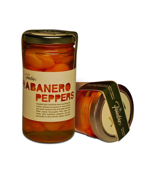 Freida’s Habanero Peppers Jar
