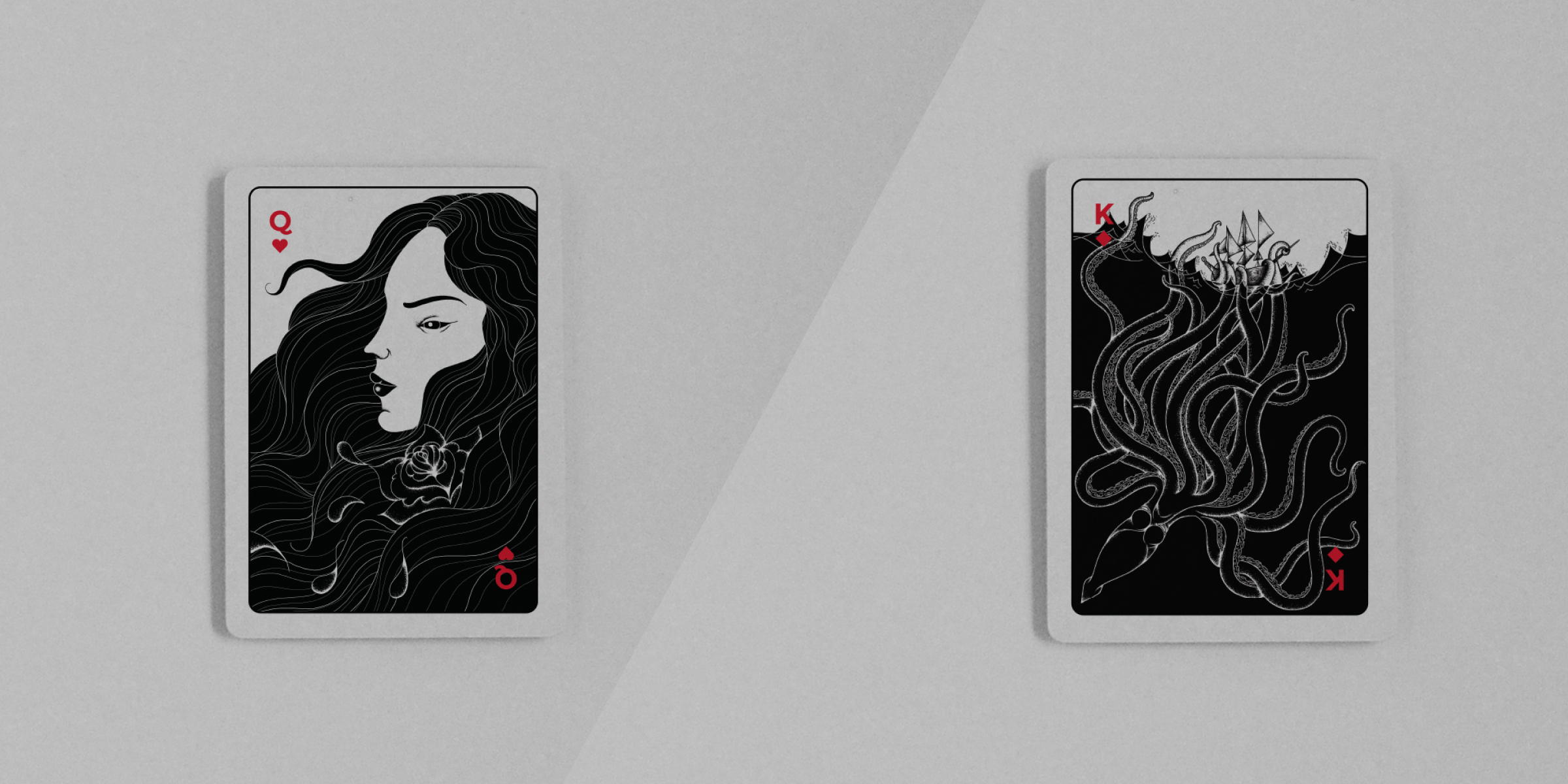 DeckStarter: Launching Today! Flesh & Bones Playing Cards