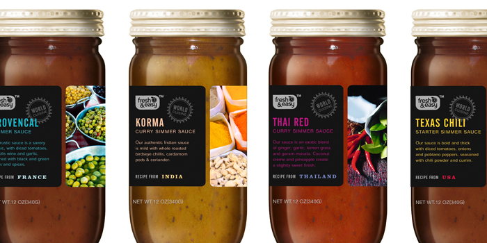 Fresh & Easy Around the World Simmer Sauces