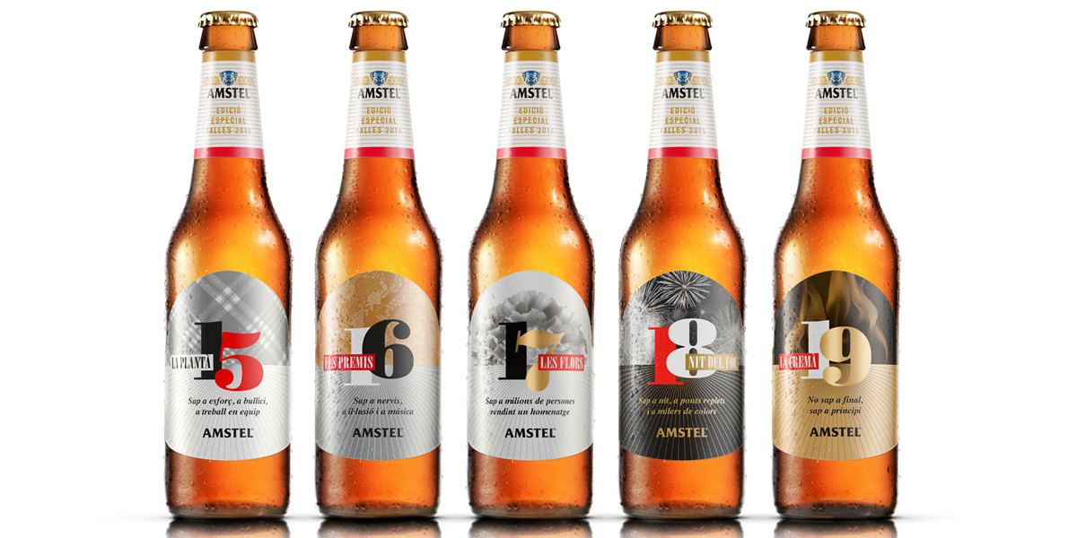 AMSTEL: Fallas Limited Edition Beer