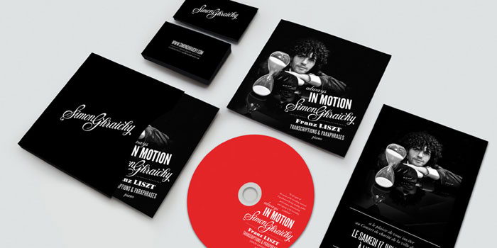 Simon Ghraichy CD Packaging