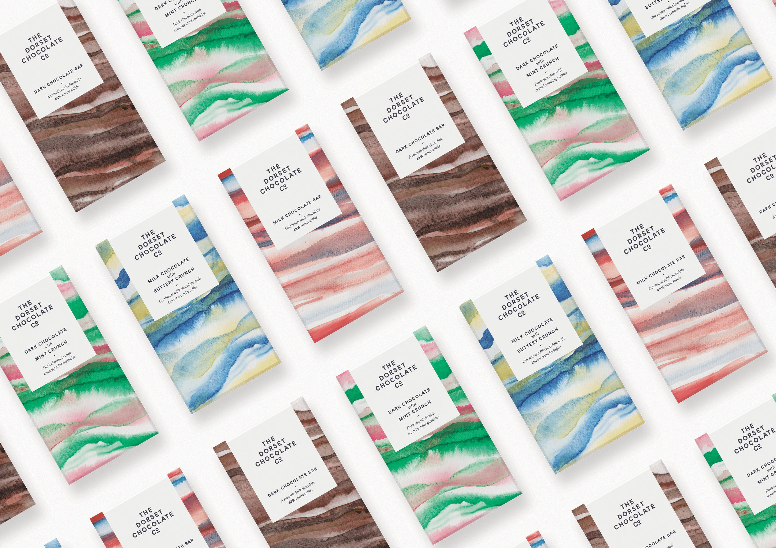 The Beautiful Watercolor of The Dorset Chocolate Company