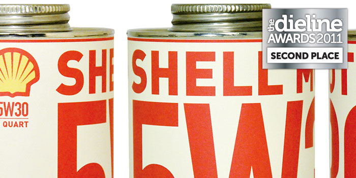 The Dieline Awards 2011: Second Place – Shell Motor Oil