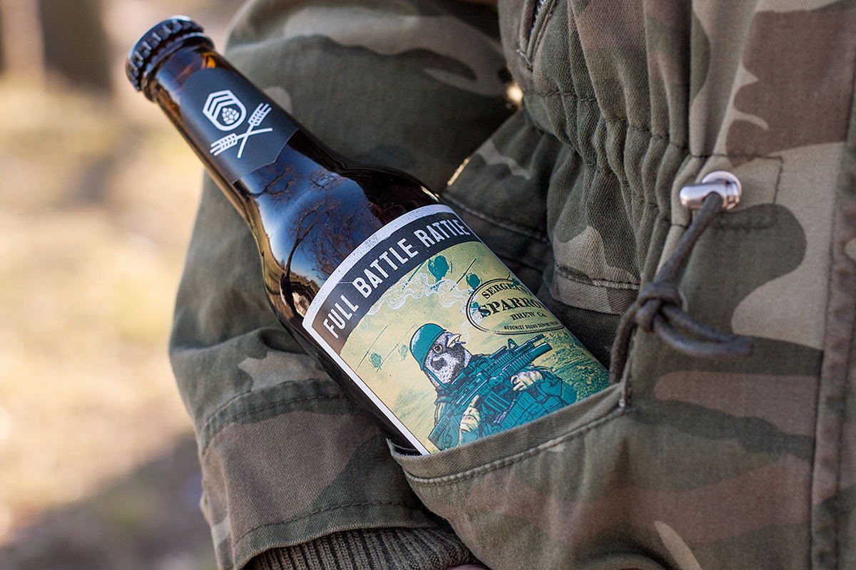 Sergeant Sparrow is the Star of This Craft Beer Concept