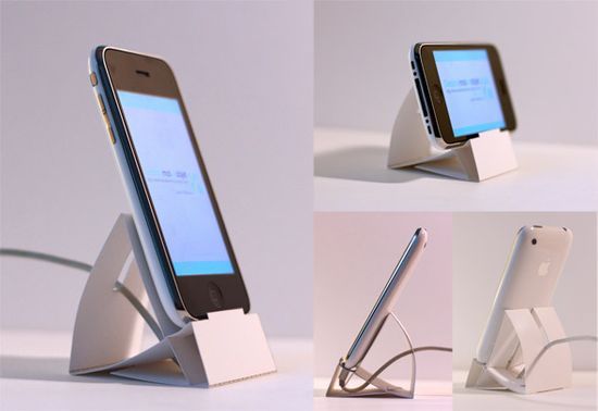Creative Dielines: iPhone Paper Dock