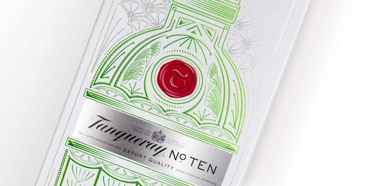 ButterflyCannon create limited edition gift pack for super-premium gin brand, Tanqueray No. TEN