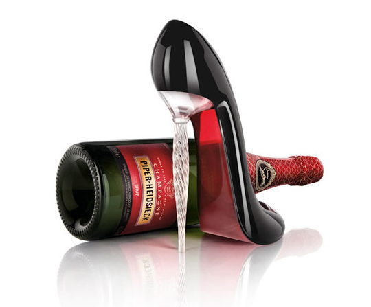 Christian Louboutin + Piper Heidsieck