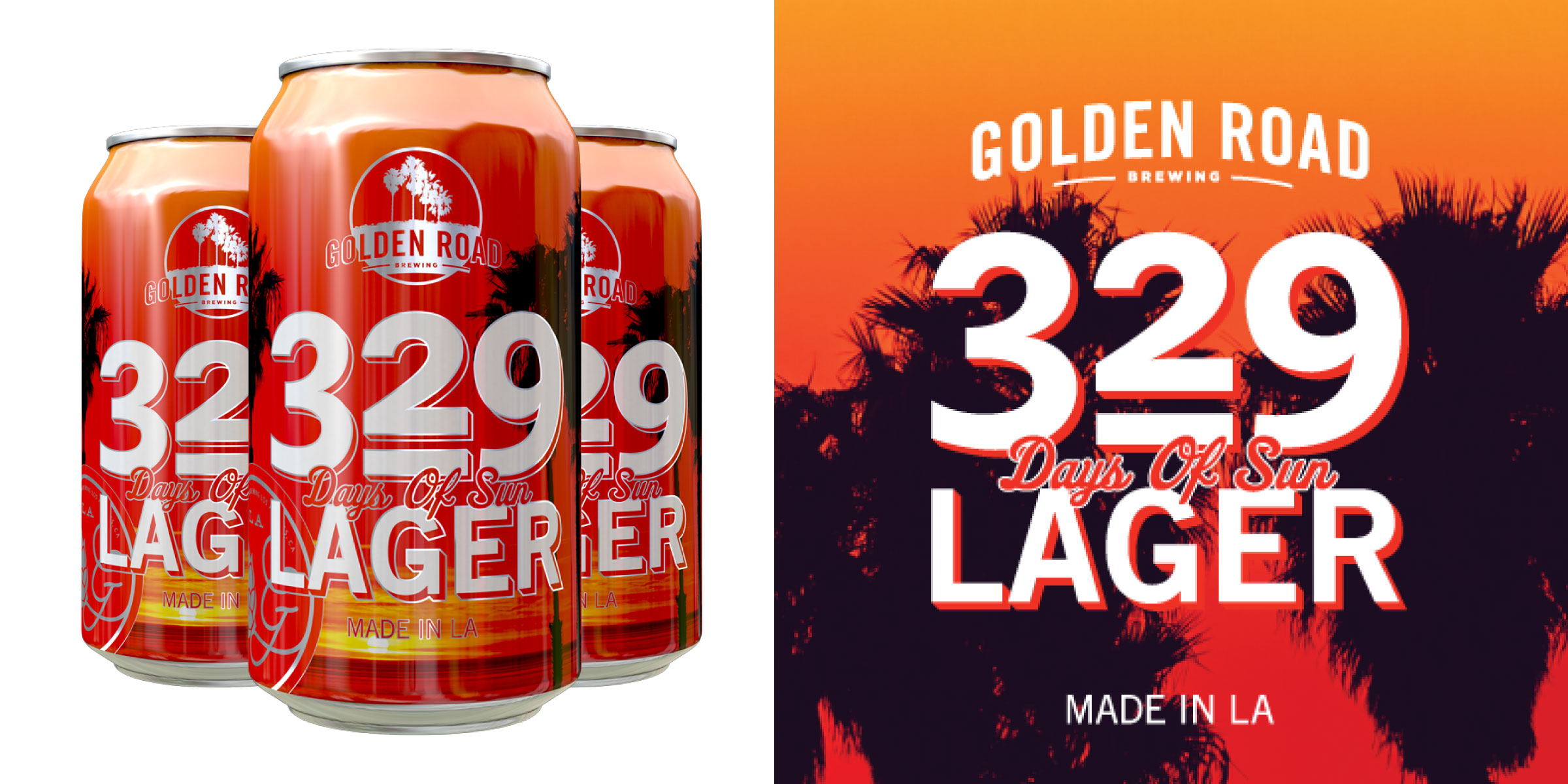 Golden Road Brewing’s 329 Days Of Sun Lager