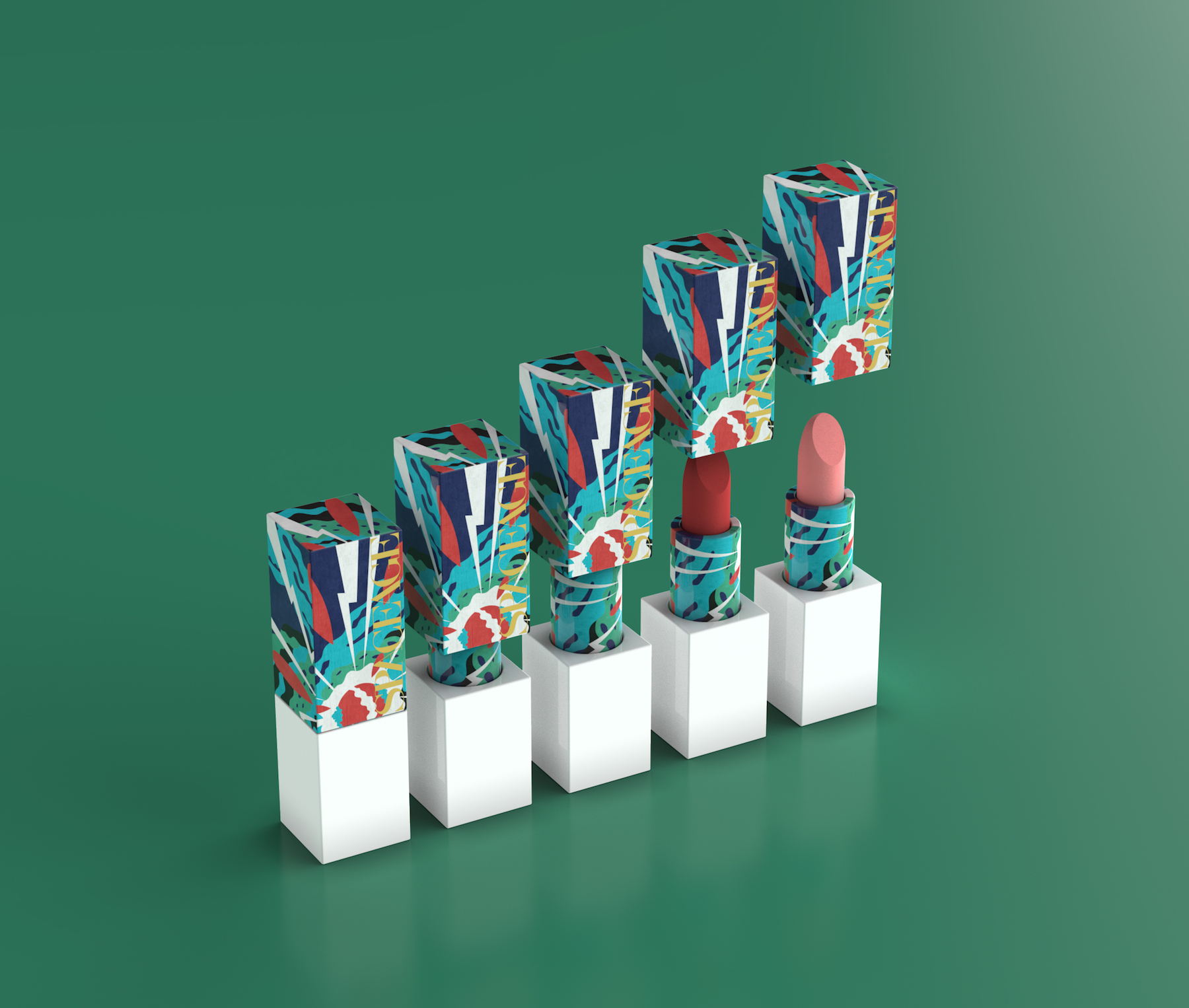This Cosmetics Brand Concept is Out of this World
