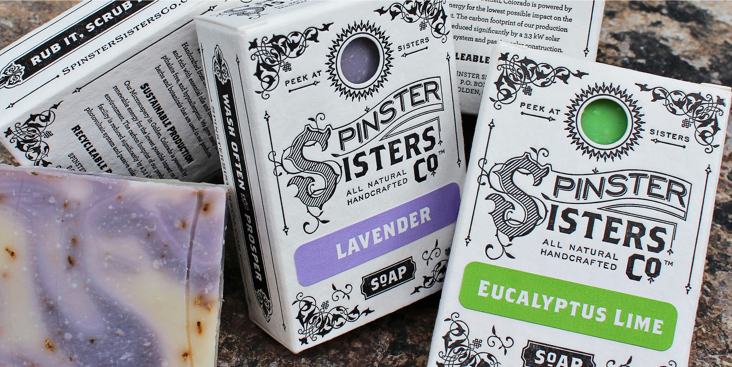 Spinster Sisters Co. Soap Bar