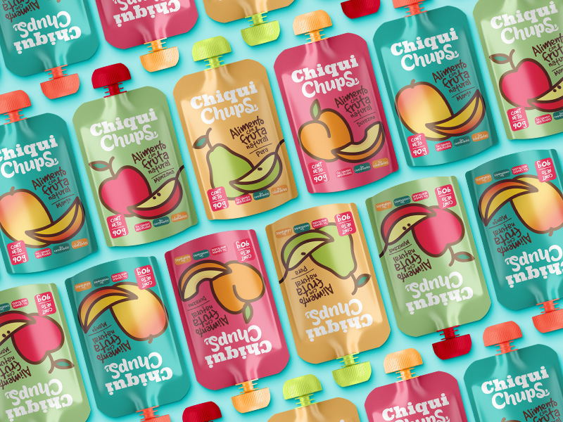 ChiquiChups Are a Bold Take on Baby Food