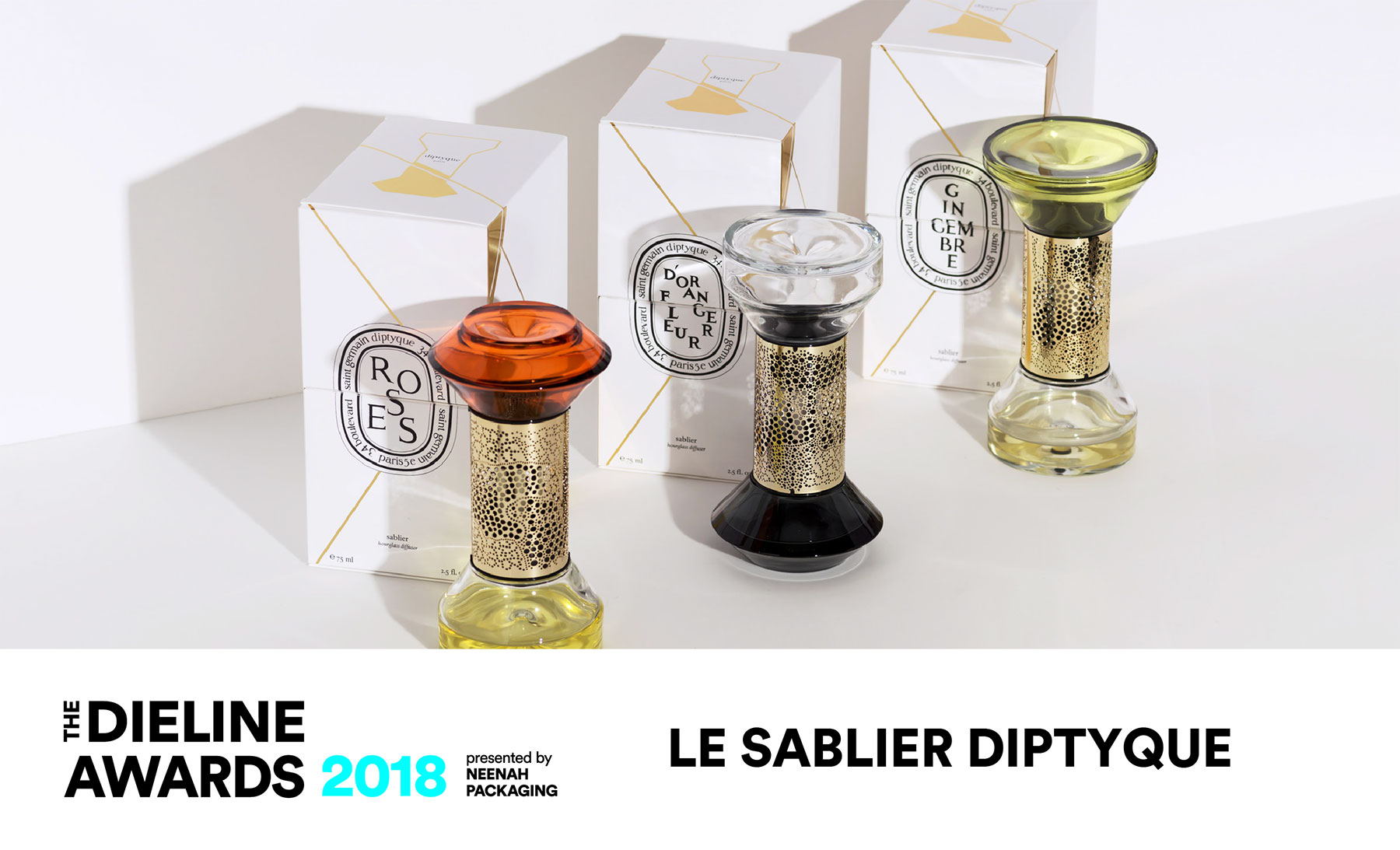 The Dieline Awards 2018 Outstanding Achievements: LE SABLIER DIPTYQUE