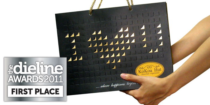The Dieline Awards 2011: First Place – Kokoa Hut Shopping Bag
