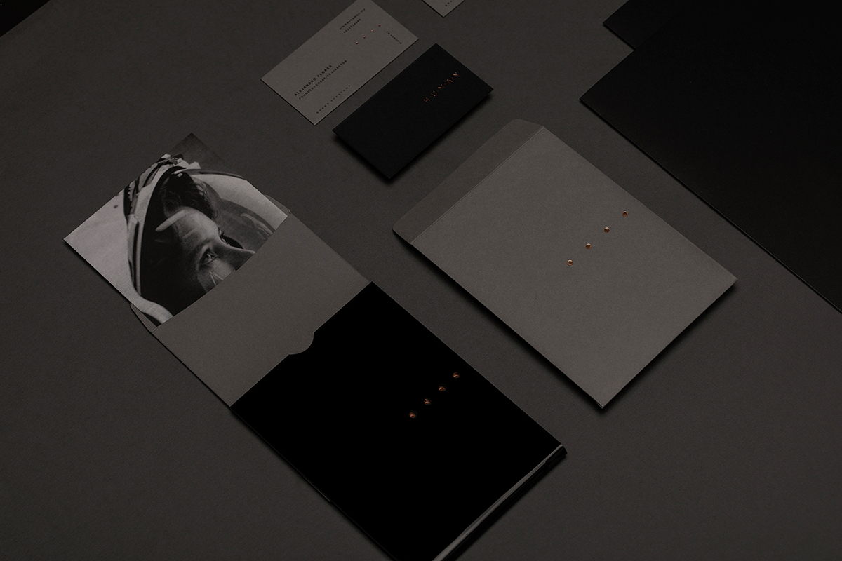 Mexican Agency Human. Has Come Out With This Sleek Promotional Stationery