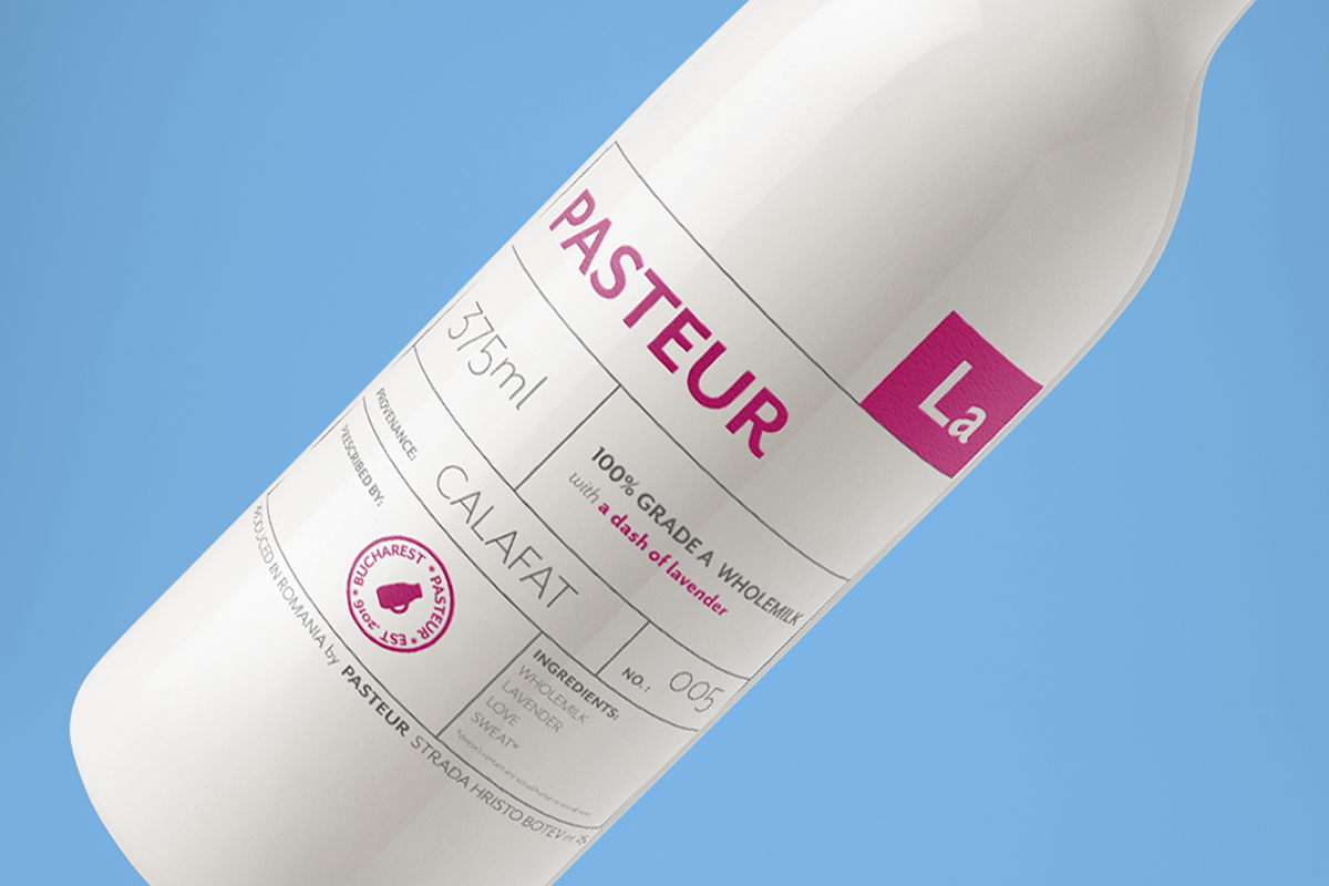 The So Fresh and So Clean Milk Packaging of Pasteur