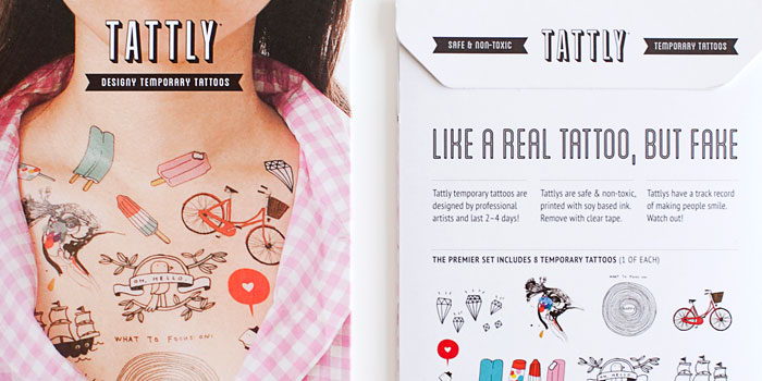 Tattly Set Packaging