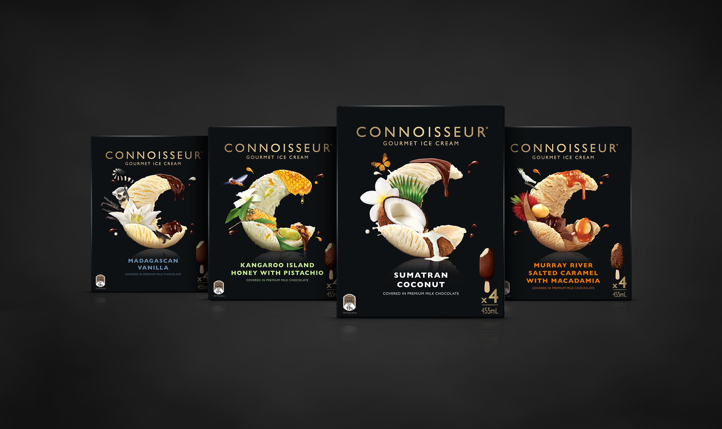 Connoisseur Gourmet Ice Cream