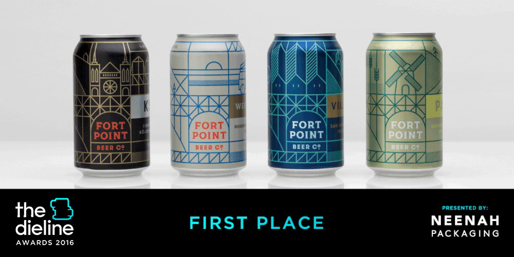 The Dieline Awards 2016: Fort Point Beer- Manual