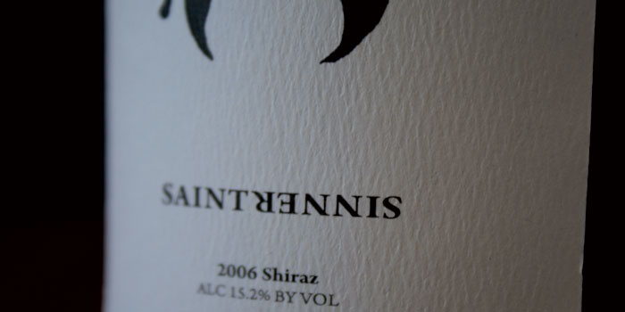 Saint or Sinner Shiraz